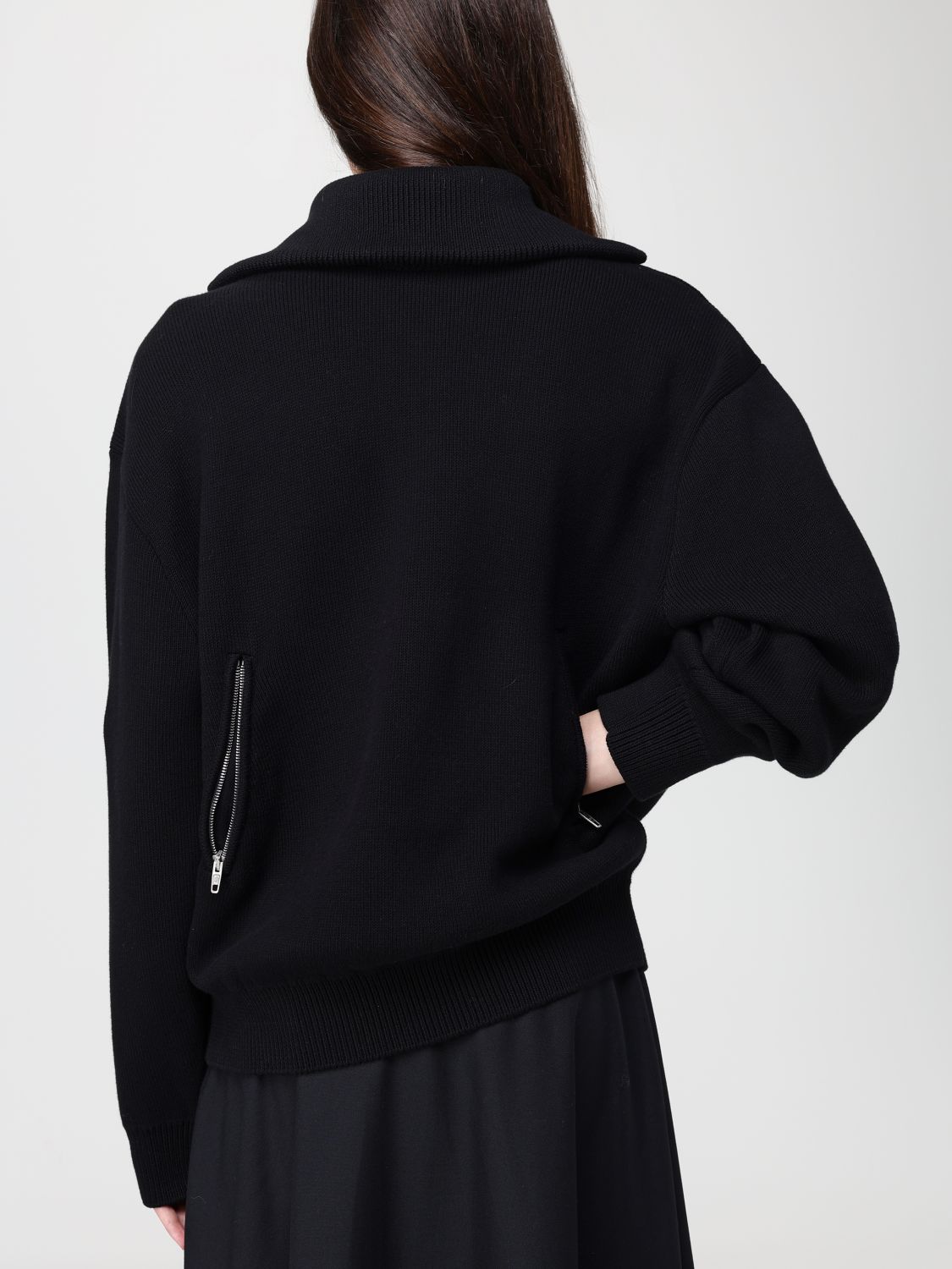 Sweatshirt Woman color Black