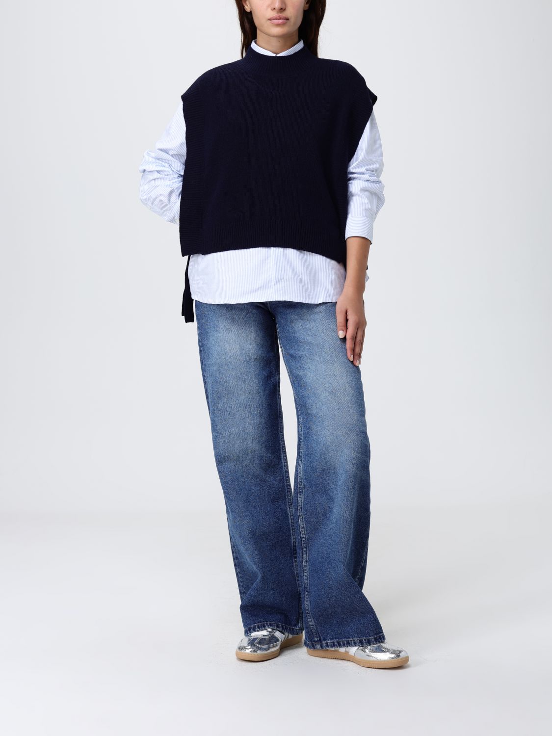 A.P.C. Mathilde vest - Blue