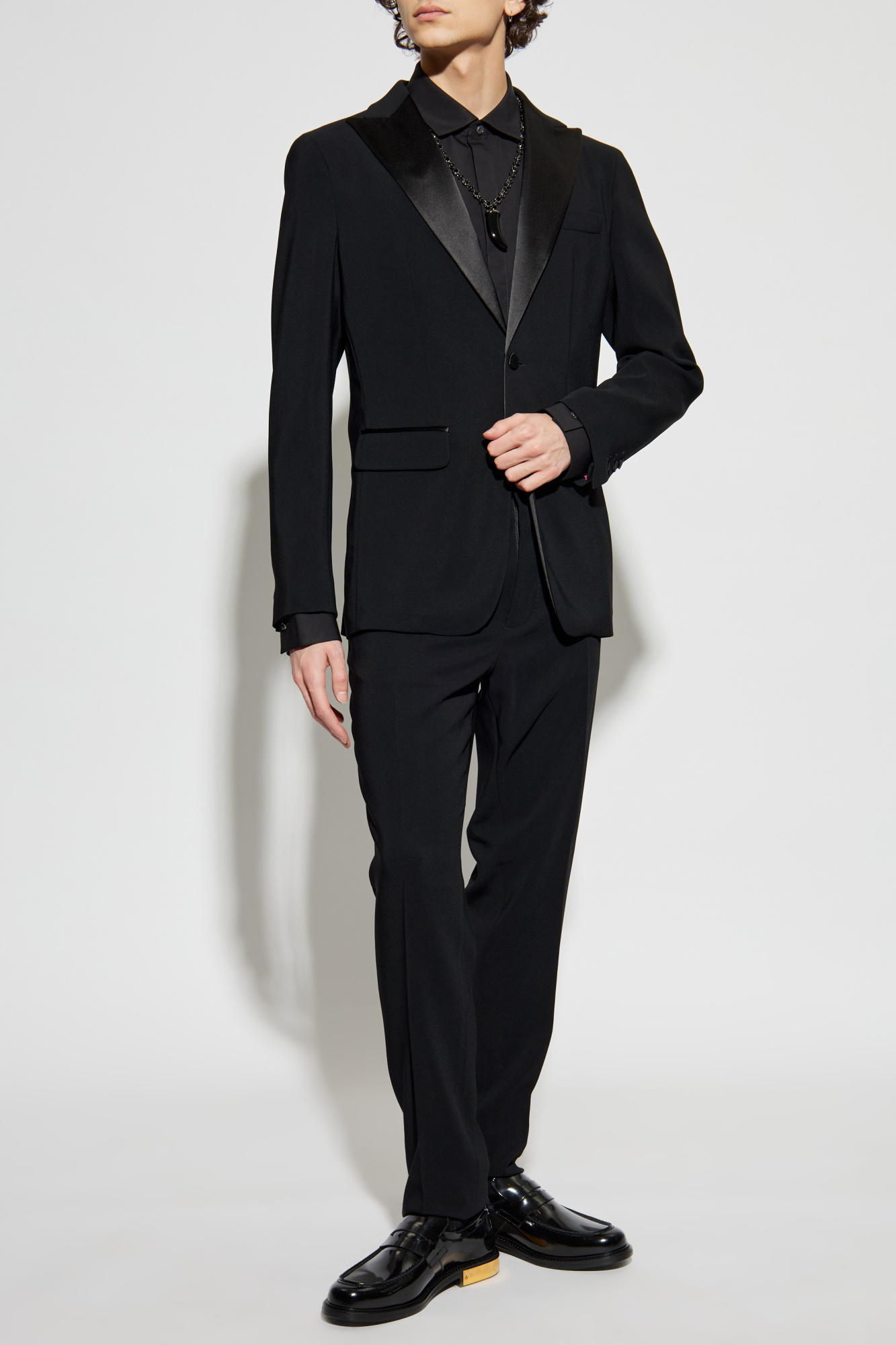 Cotton Shirt, Men's, Black