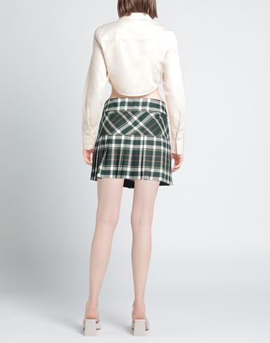 Woman Mini skirt Dark green
