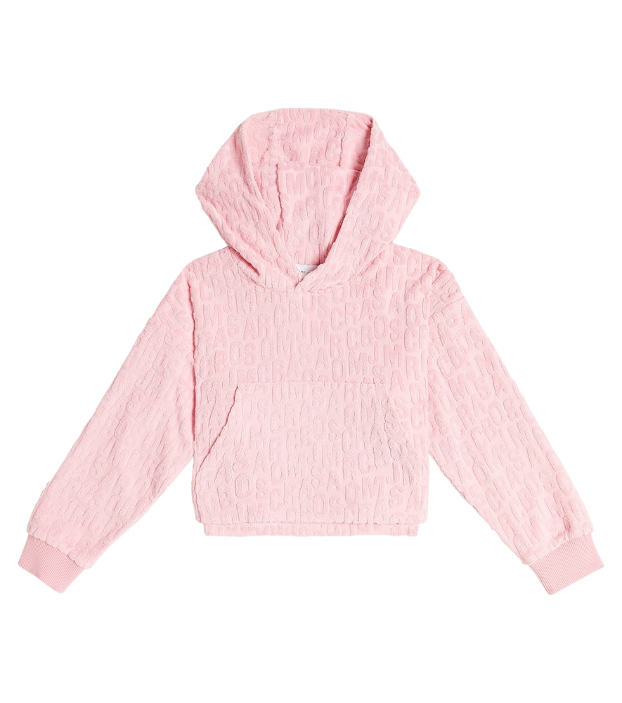 Marc Jacobs Kids Logo cotton-blend hoodie