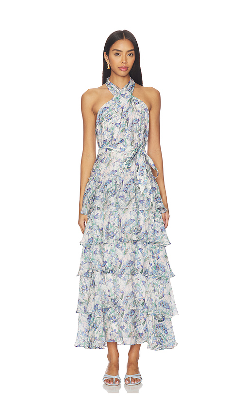ASTR the Label Adamaris Dress in Blue. - S also in
