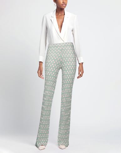 Woman Pants Ivory Size S Viscose, Lurex