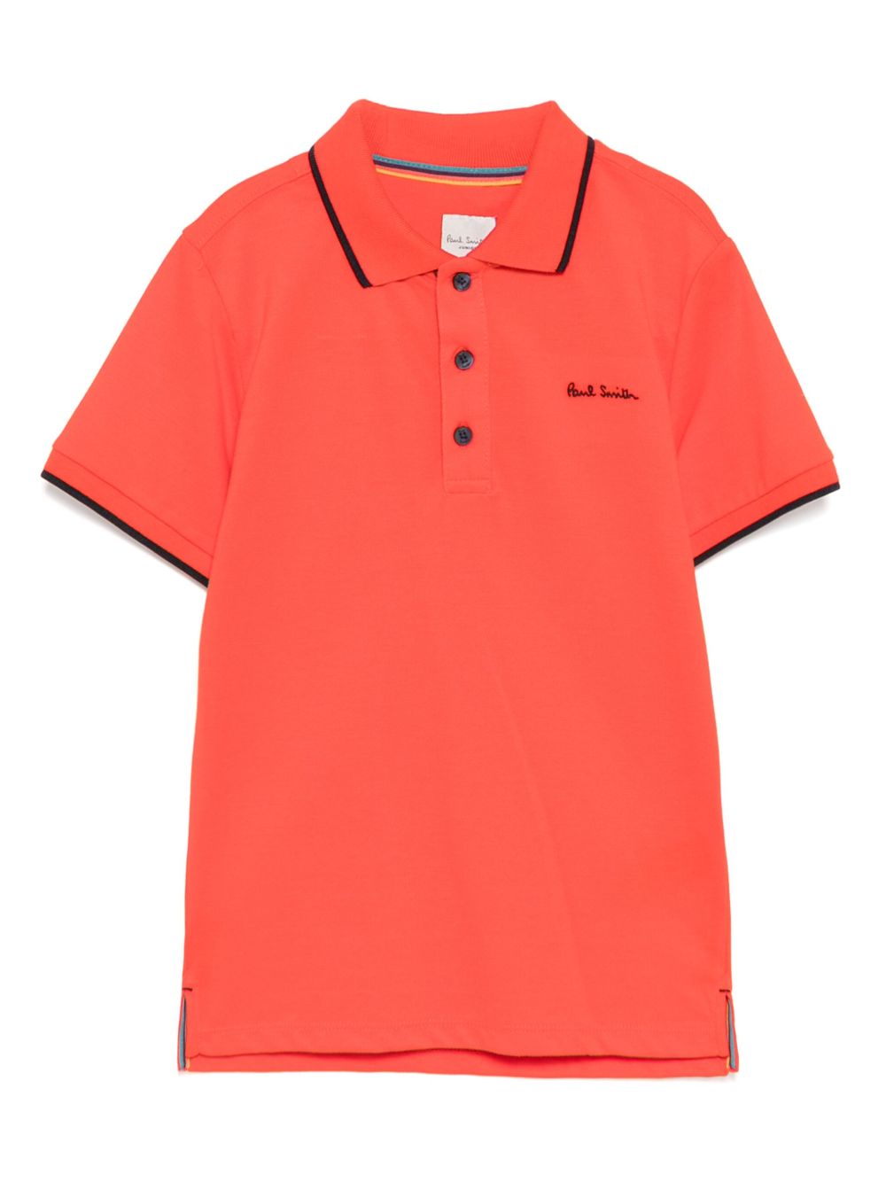 Logo-embroidered polo shirt