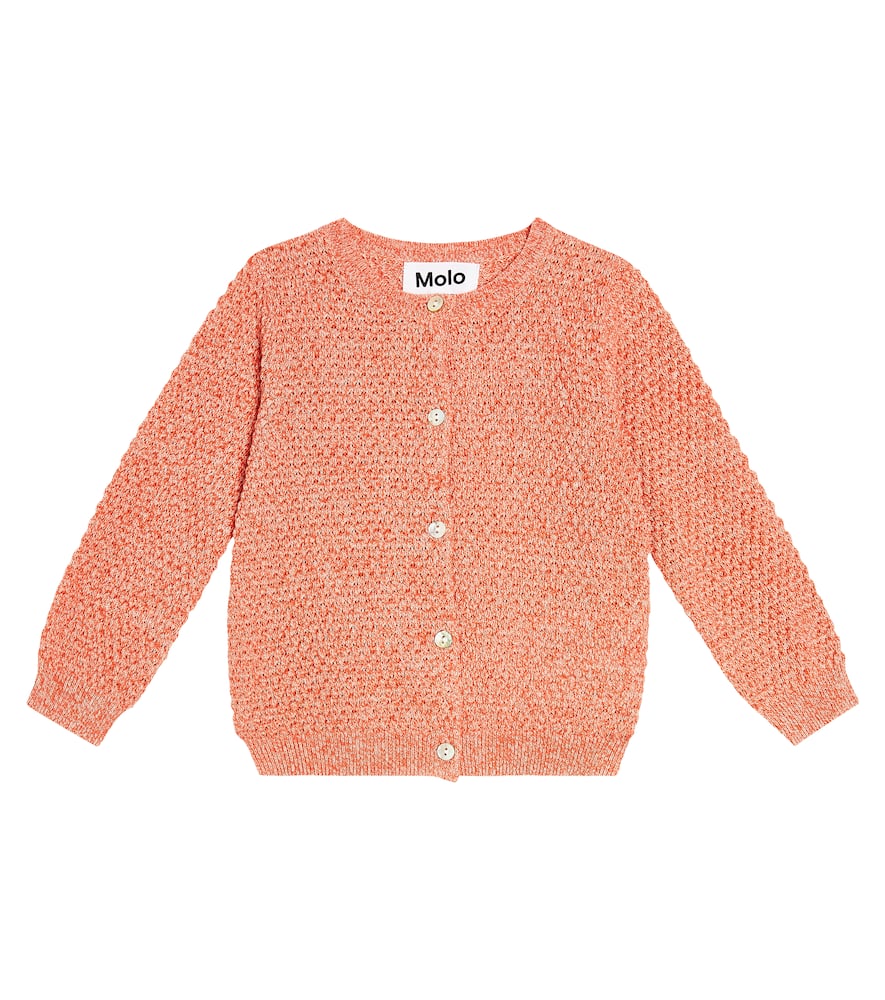 Molo Baby Goldie cotton cardigan