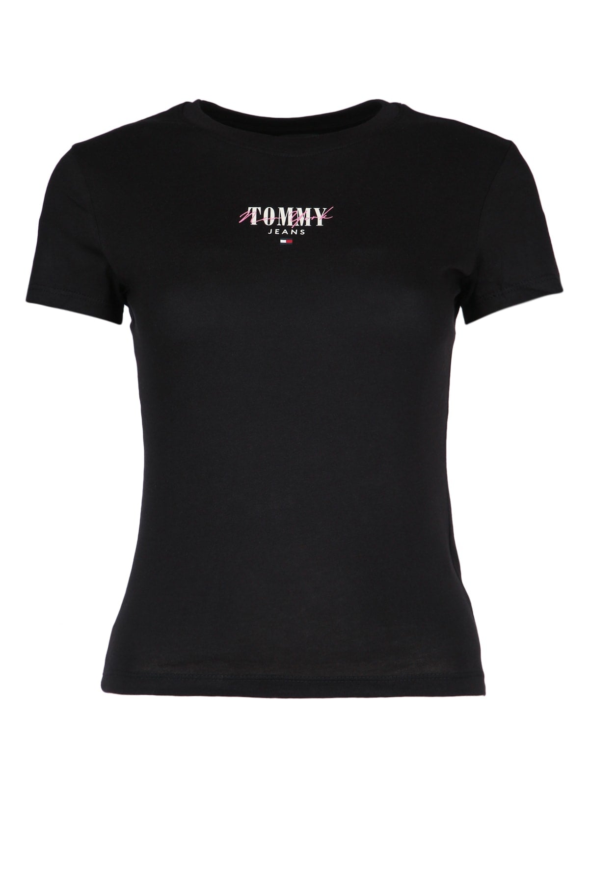 Logo-Embroidered T-Shirt — Black