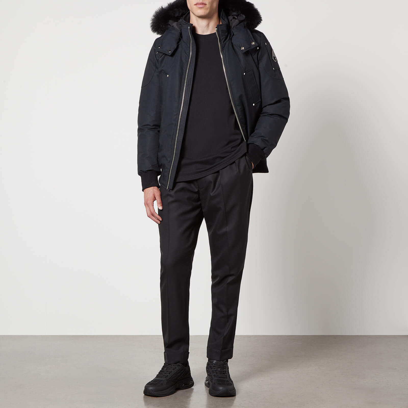 Moose Knuckles Original Ballistic Cotton and Nylon-Blend Bomber Jacket