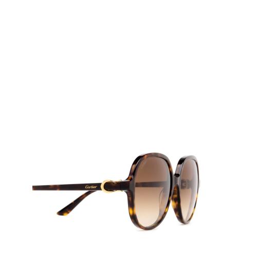 CT0350S oversized-frame sunglasses - Brown
