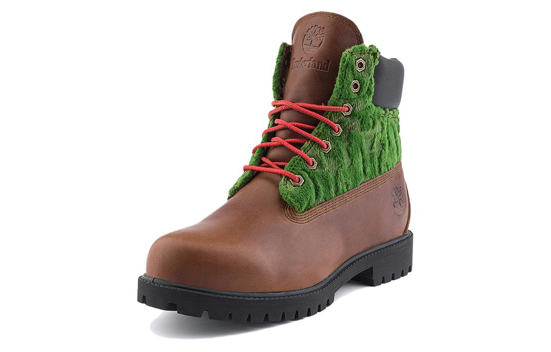 Heritage Black Pioneers 6 Inch Waterproof Boots 'Medium Brown Full Grain'