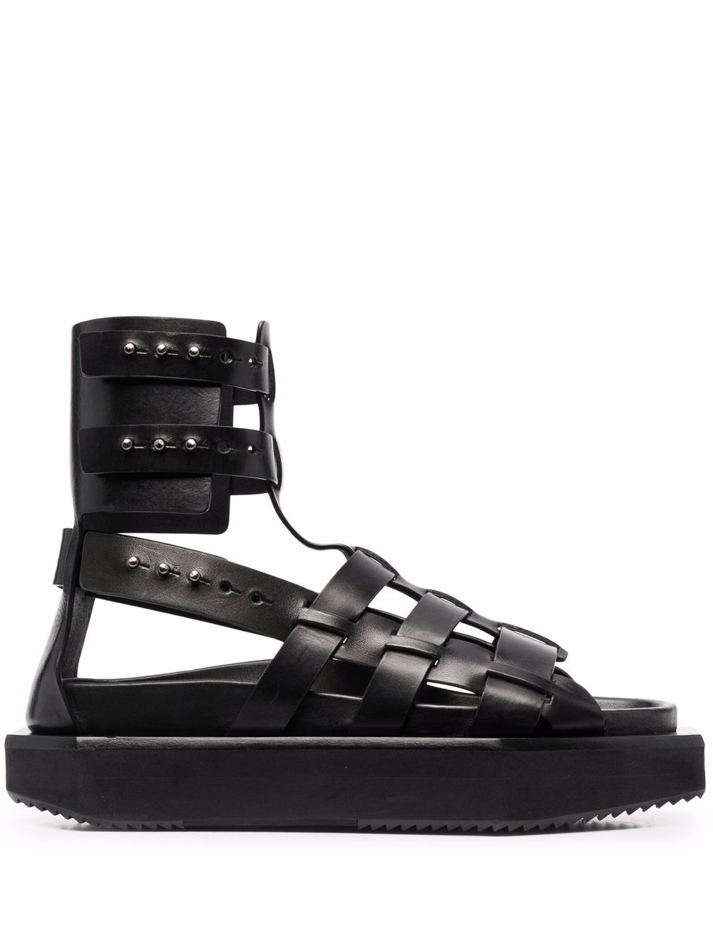 Turbo Cyclop platform sandals - Black