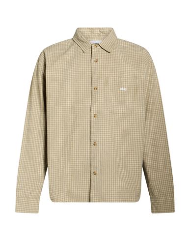 Man Shirt Sand Size L Cotton
