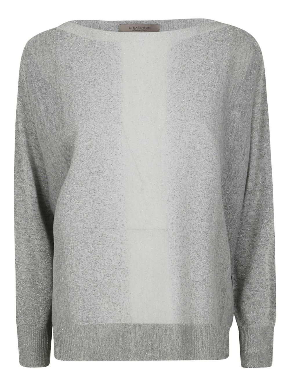D.Exterior ombré-effect sweater - Grey