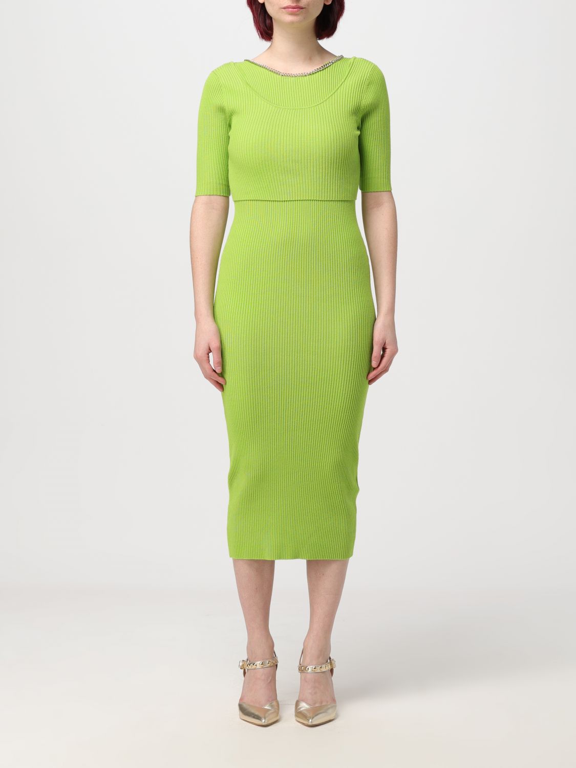 Dress Woman color Green