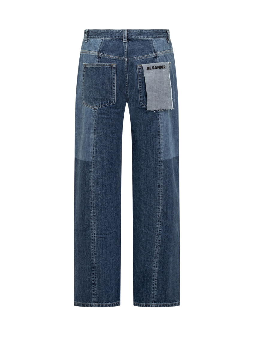 Blue Cotton Jeans