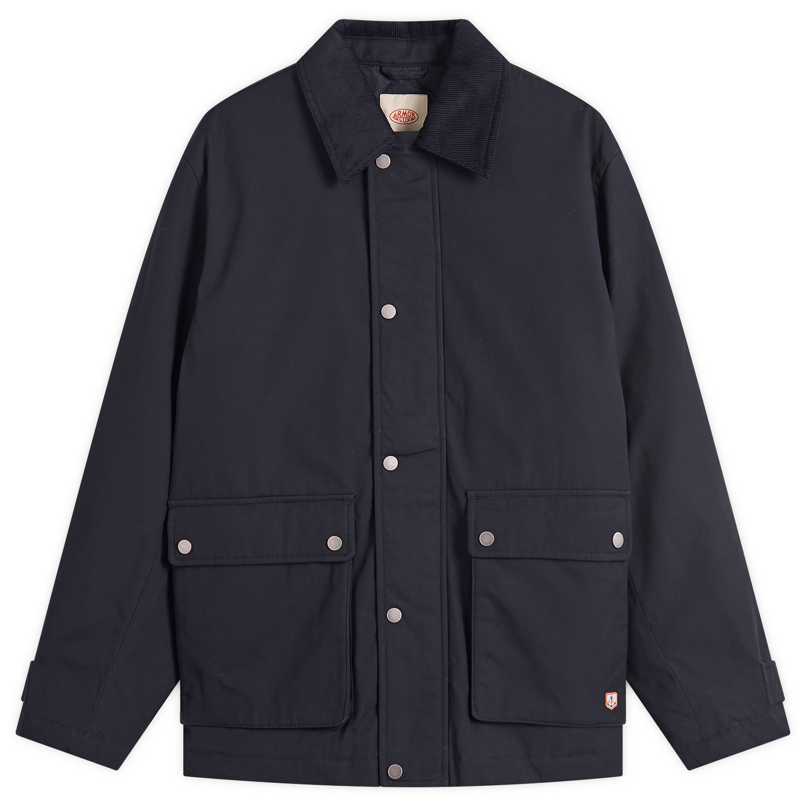 Men's Quilted Work Jacket Rich Navy