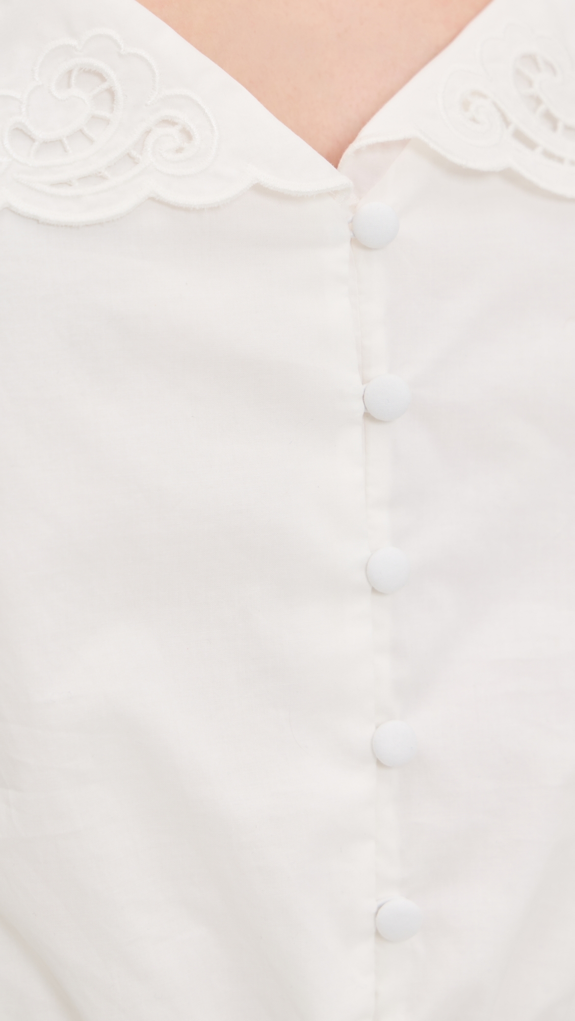 The Margot Top White