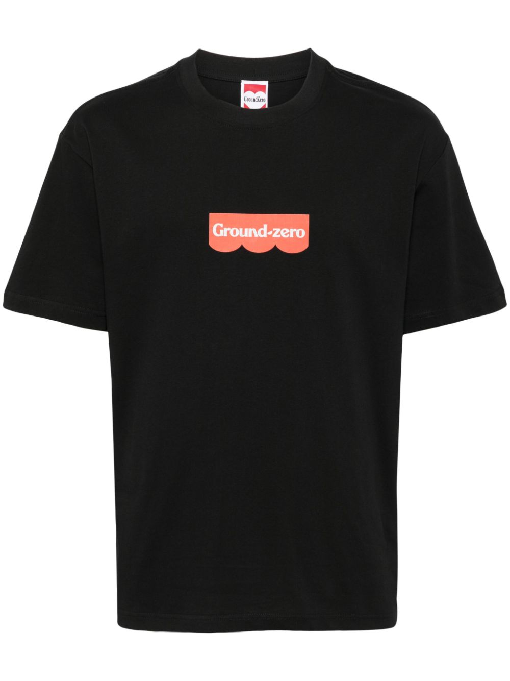 Logo-print cotton T-shirt - Black