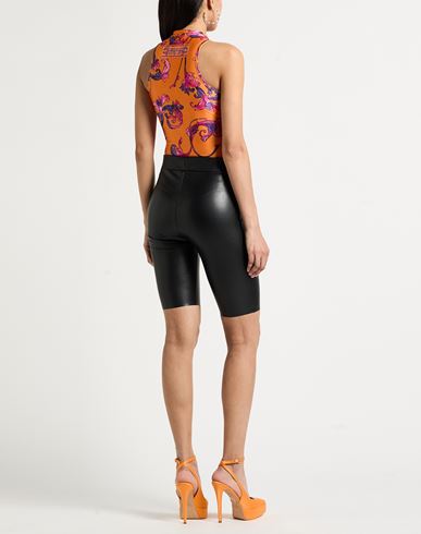 Woman Bodysuit Orange Size 4 Polyamide, Elastane