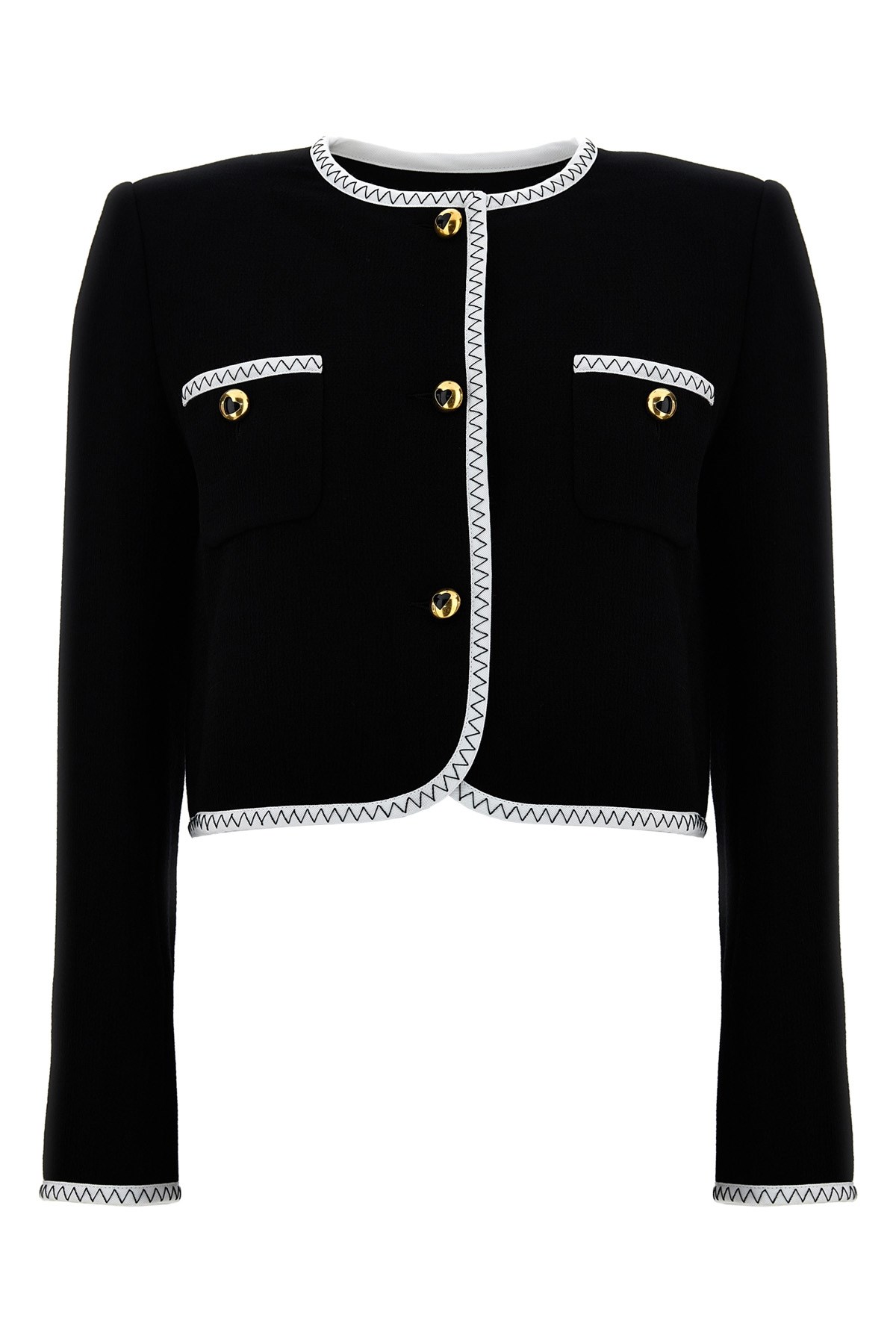 Crepe Short Jacket