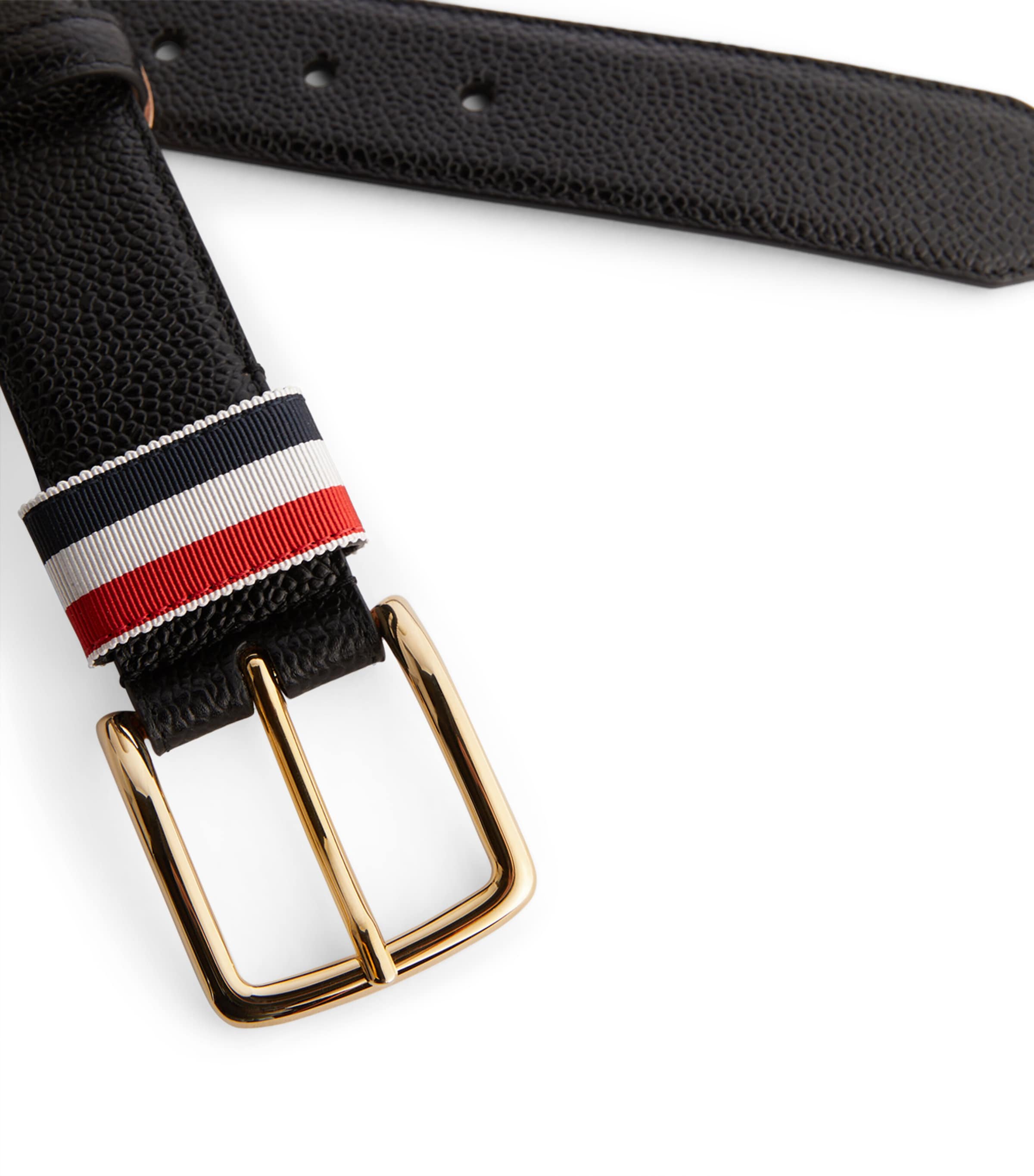 Leather Tricolour Belt