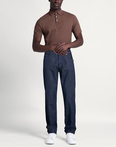 Man Jeans Blue Size 30 Cotton, Polyester, Polyamide, Elastane