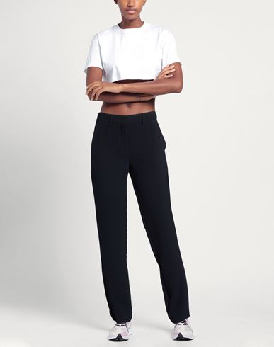 Woman Pants Navy Size 4 Polyester, Elastane