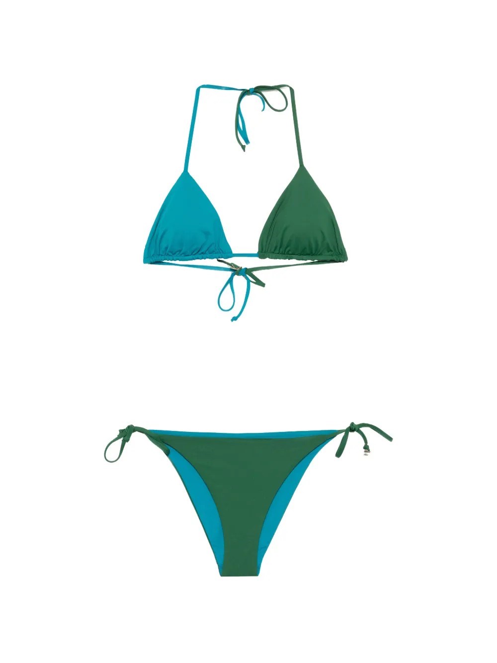 Two Tone Bikini Set
