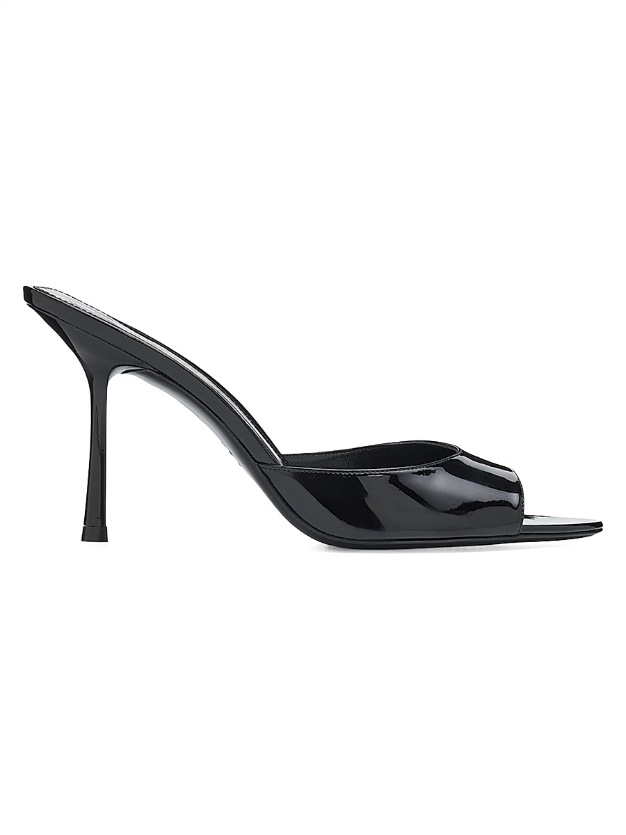 Women's Lexington 85MM Patent Leather Mules - Black