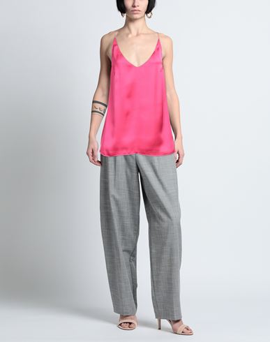 The Nina Studio Woman Top Fuchsia Size 4 Polyester