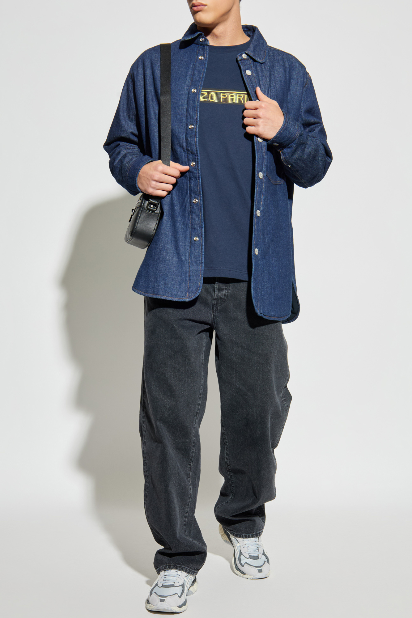 Denim Jacket, Men's, Navy Blue