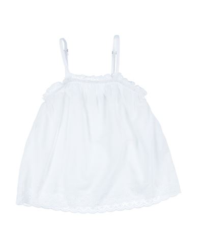 Name It Kid Girl Top White Size 11 Cotton