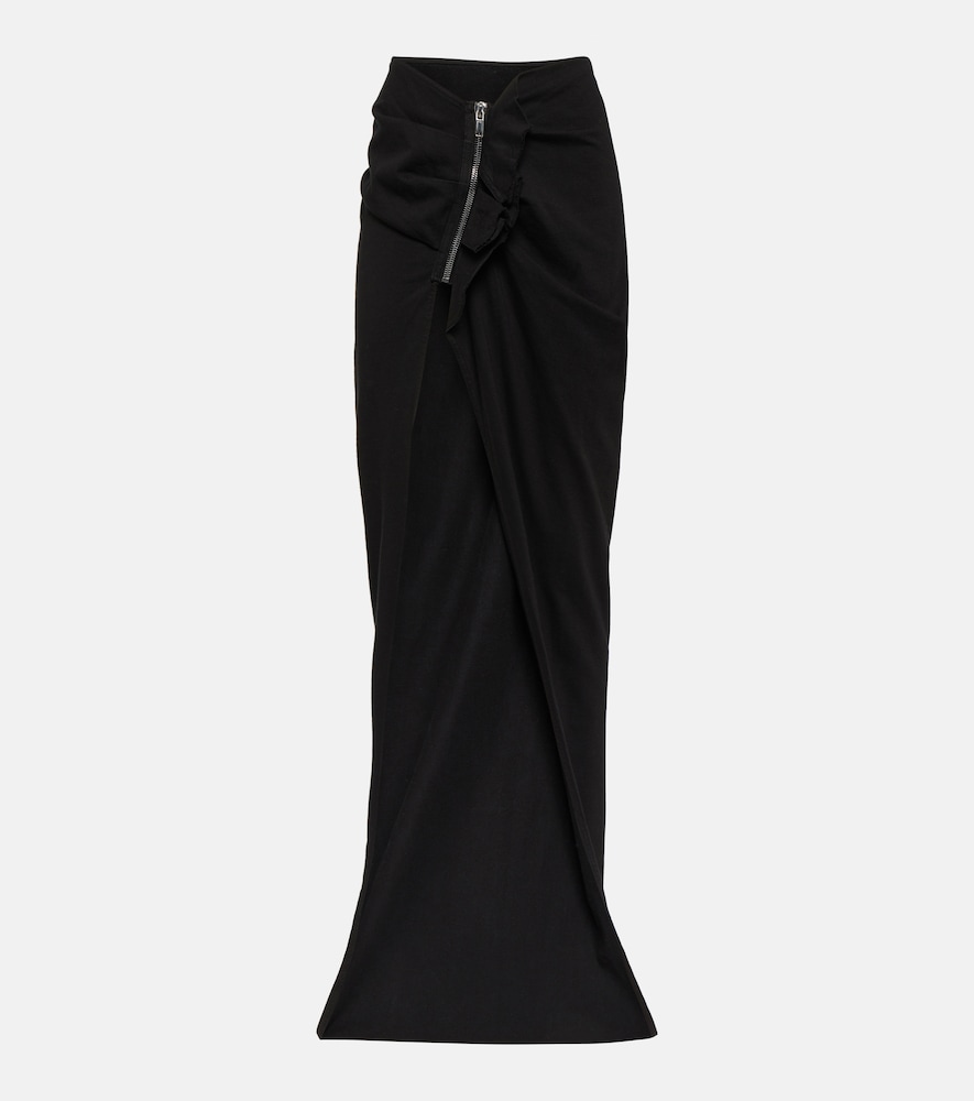 DRKSHDW cotton maxi skirt