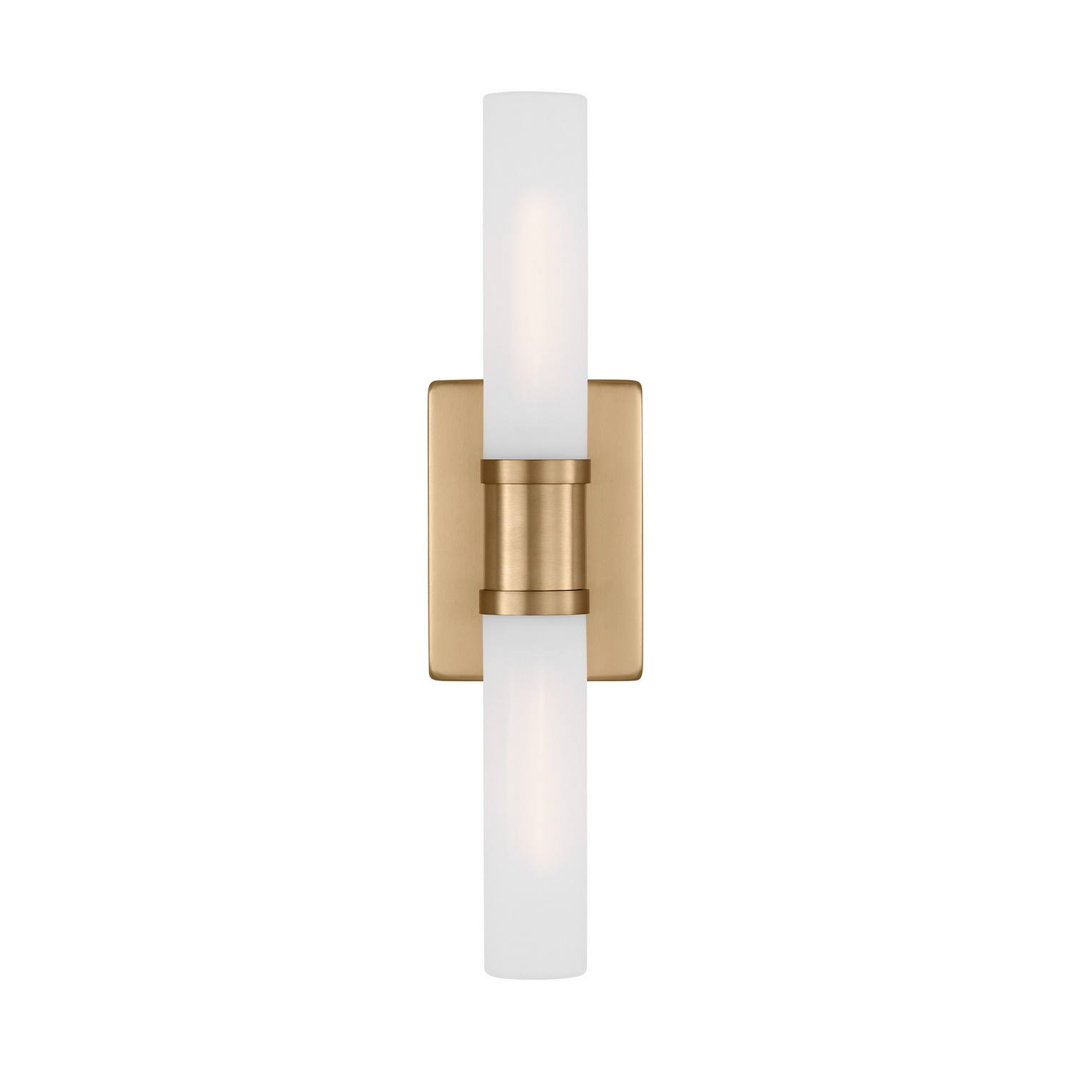 Keaton 2-Light Bathroom Vanity Light in Satin Bra