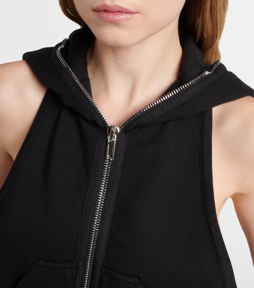 Cotton jersey vest
