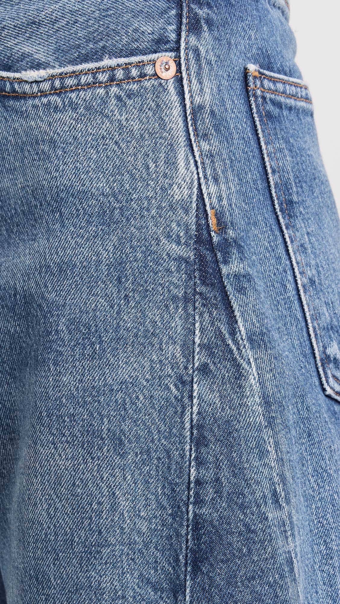 Luna High Rise Curved Taper Jeans Split