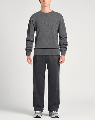 Man Sweater Grey Size 36 Cashmere
