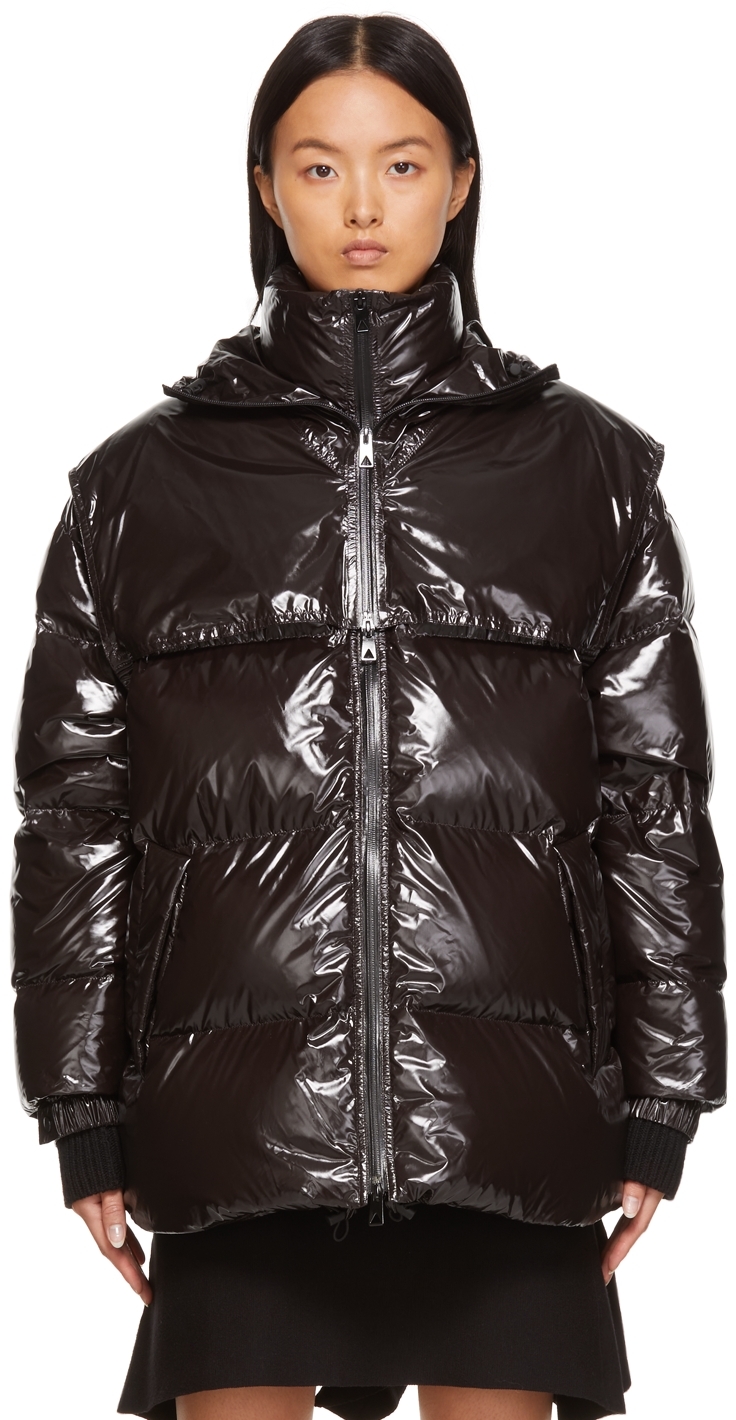 보테가 베네타 여성 글로시 다운 패딩 재킷