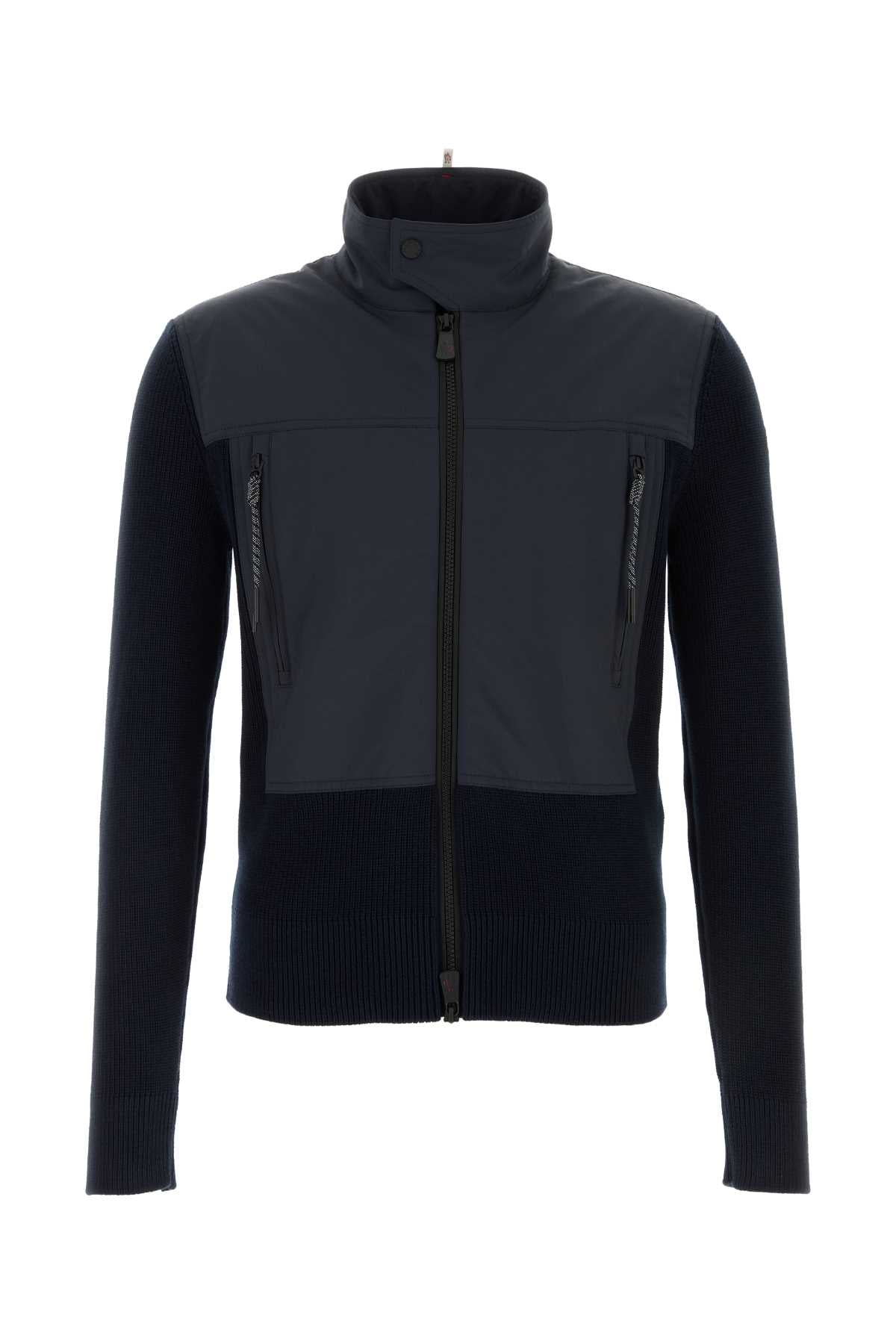 Hybrid Knit Jacket — Black