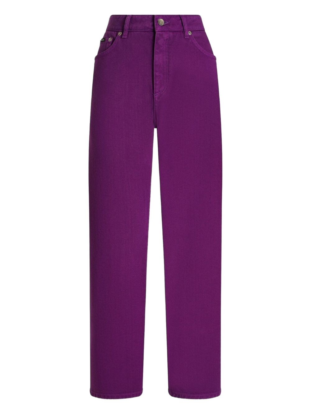 Cotton jeans - Purple