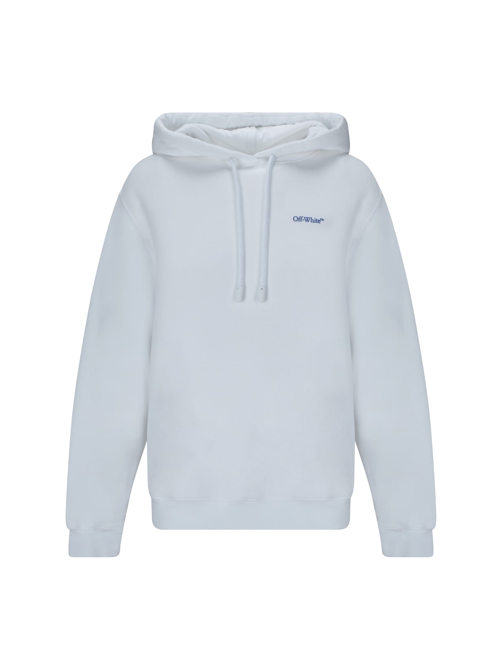 White diag Hoodie