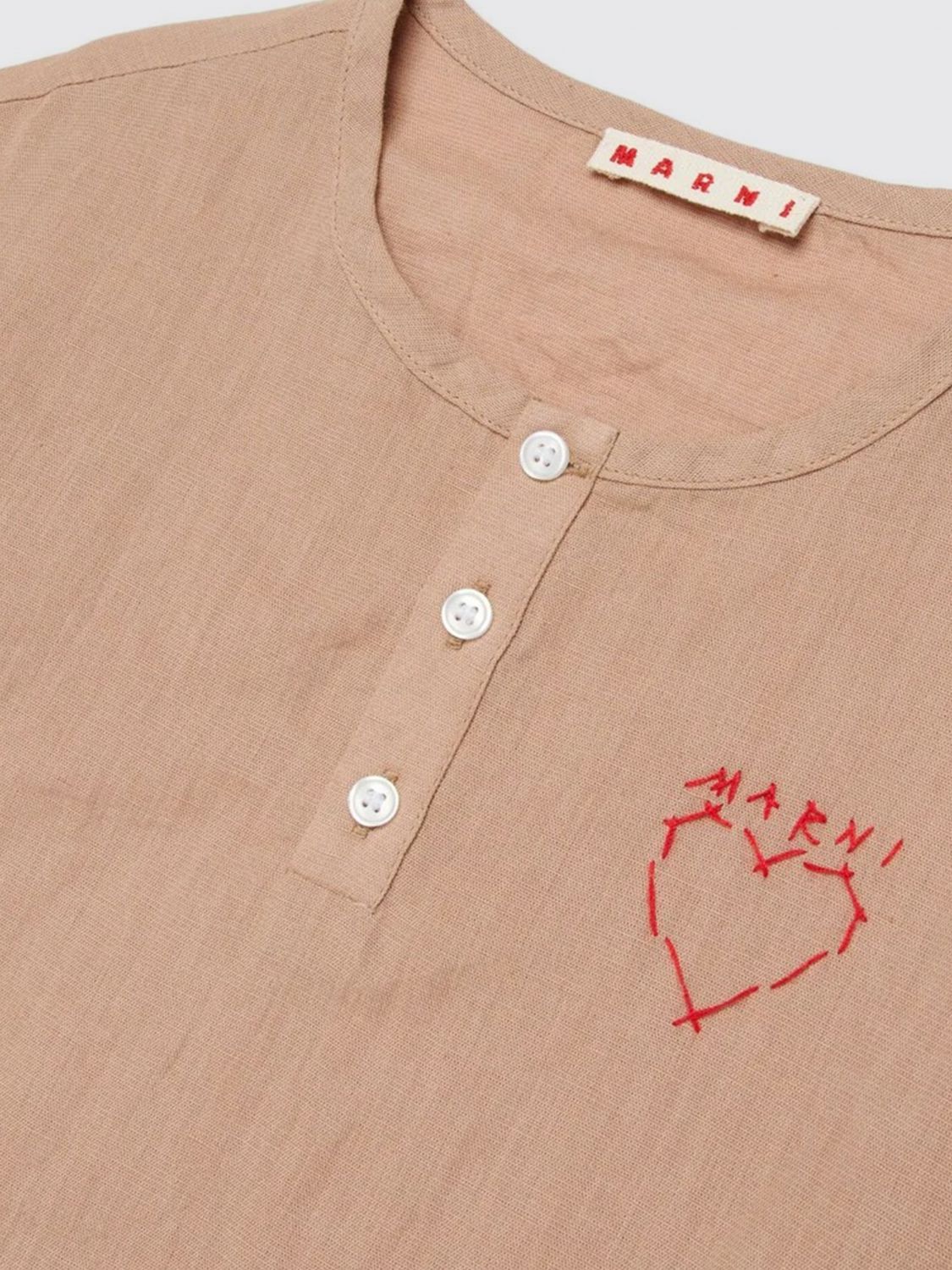 Shirt Kids color Brown