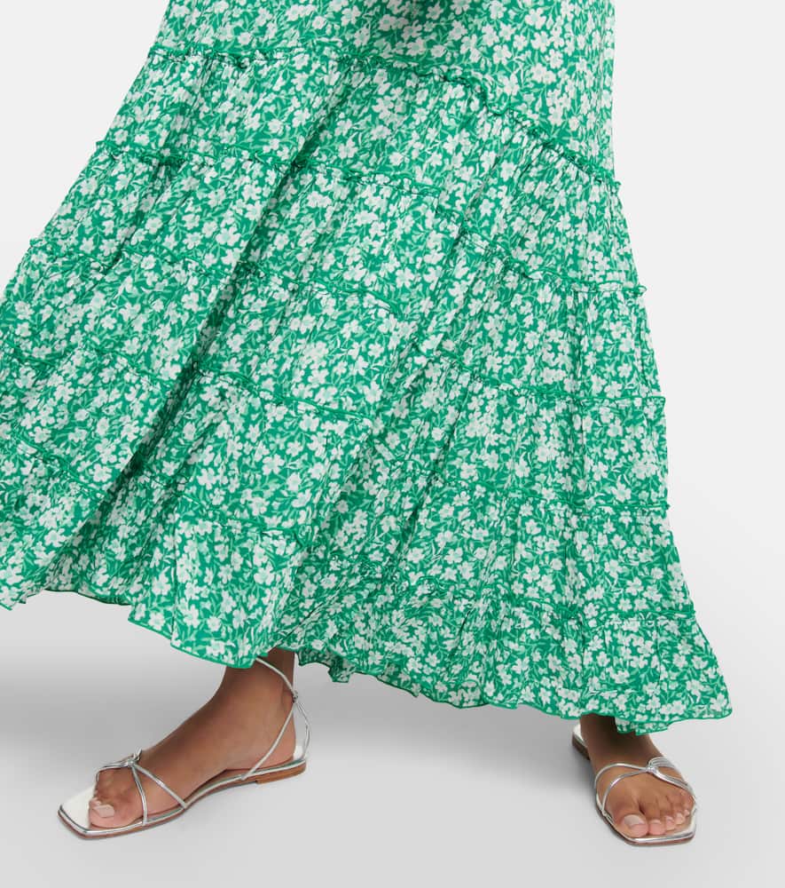 Soledad floral midi dress