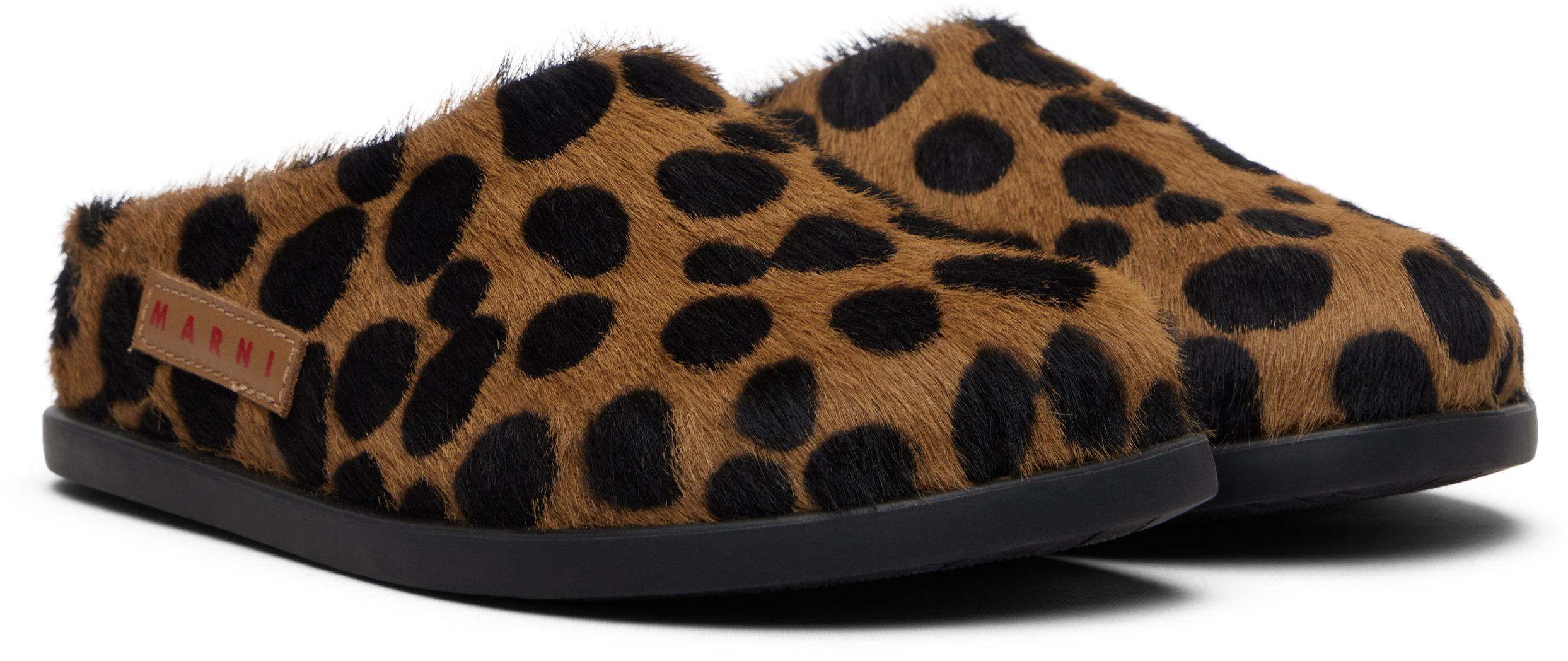 SSENSE Exclusive Kids Brown Fussbett Slip-on Loafers