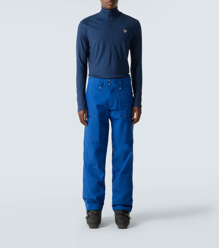 Norrøna Femund wool half-zip ski top