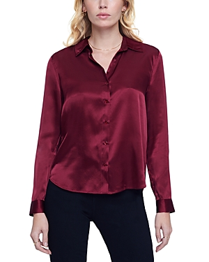 Tyler Silk Button Front Blouse