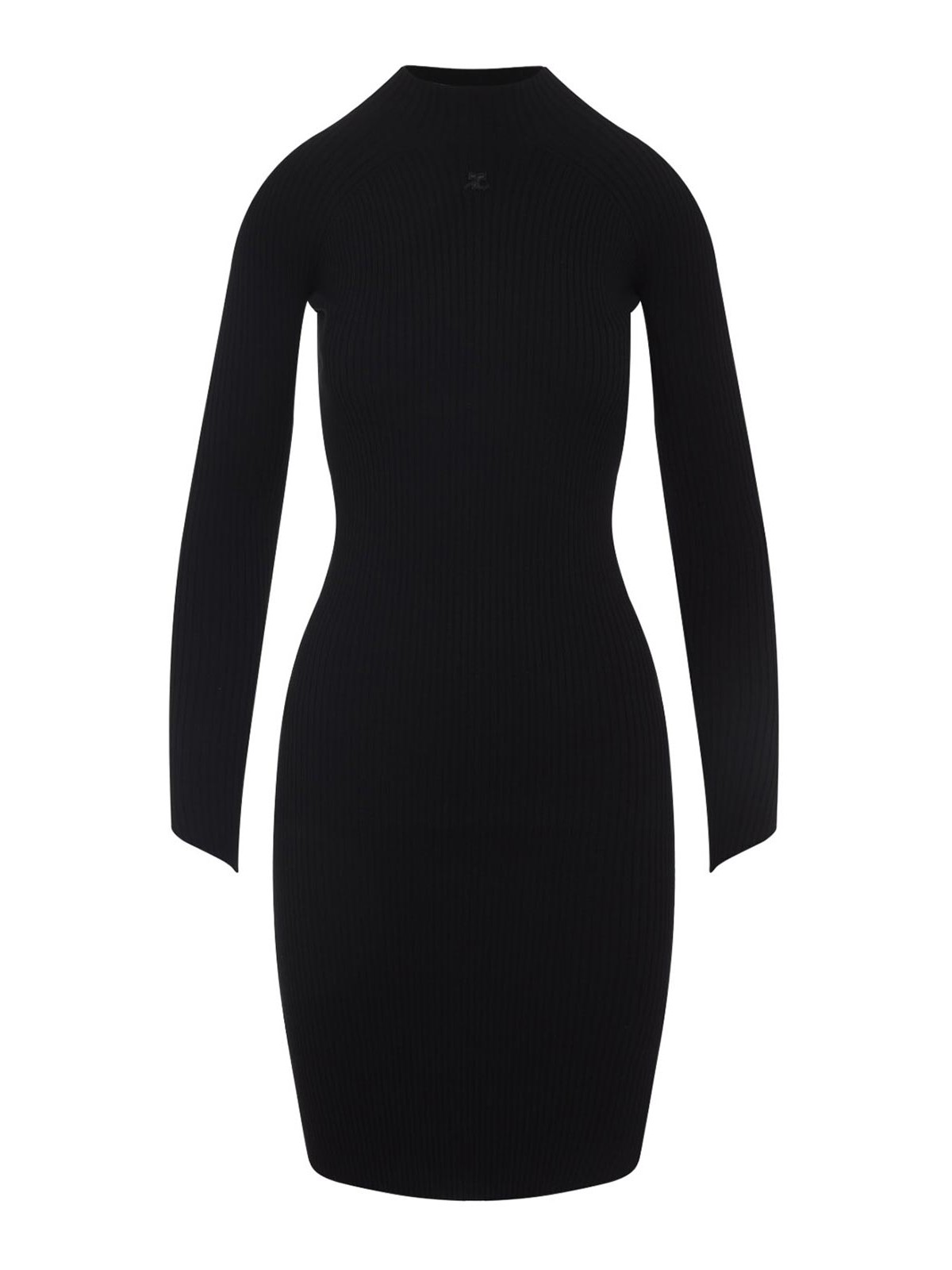 Circle Rib Mini Dress
