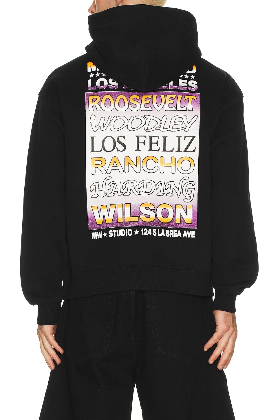 Metalwood Studio Flyer Hoodie in Black - Black. M also in L, S, XL/1X