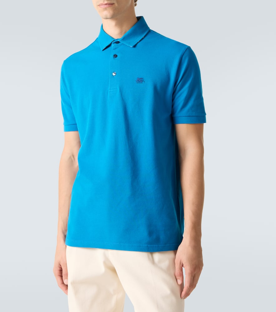Pegaso cotton polo shirt