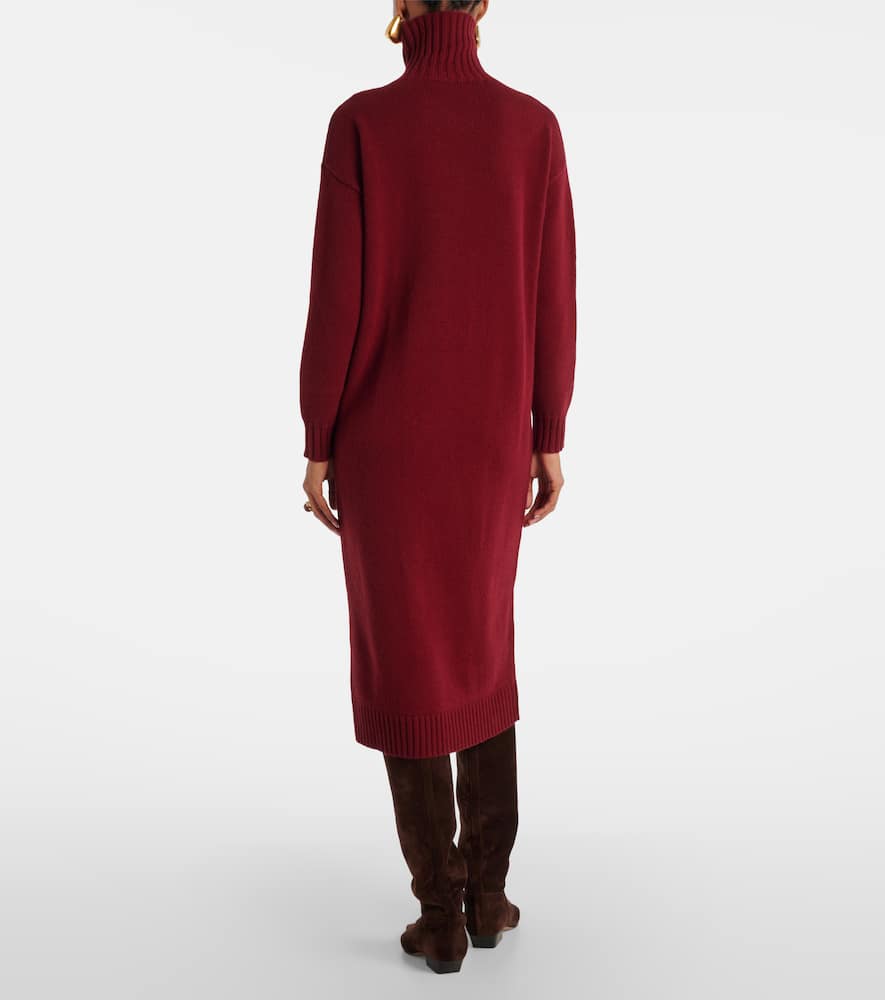 Summer cashmere sweater dress