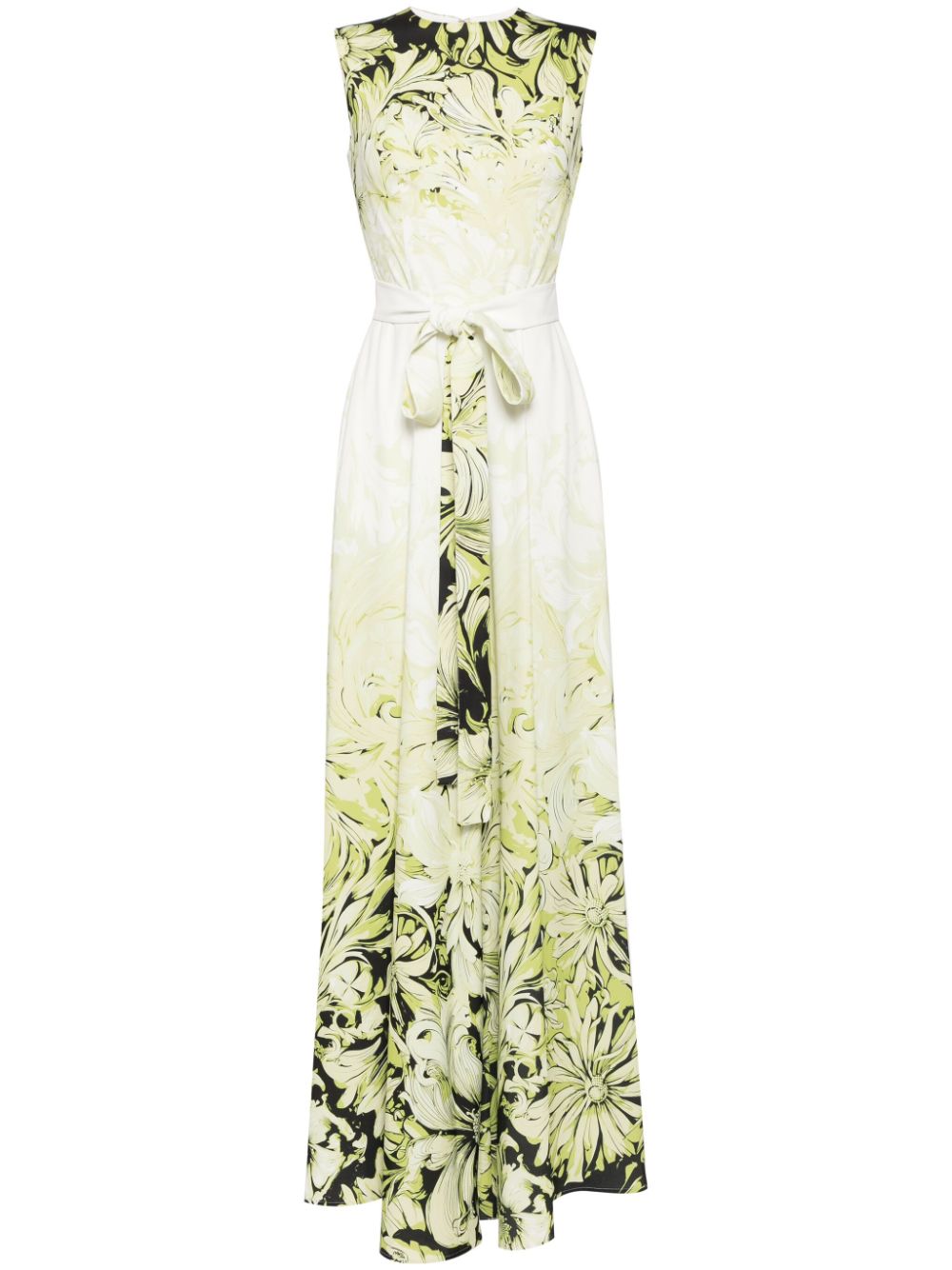 Floral-print wide-leg jumpsuit - Magenta Print